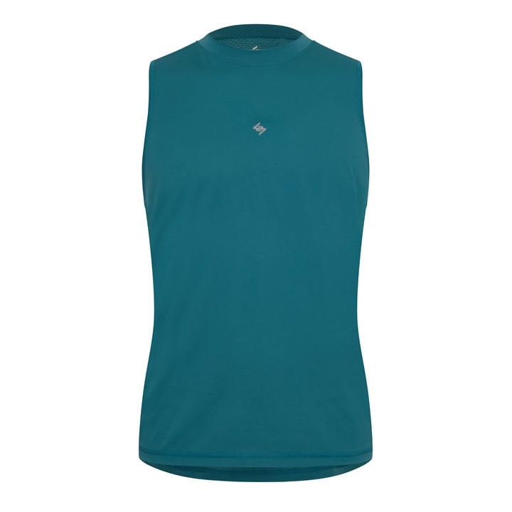 Represent 247 Men's Performance Gym Waistcoat In Blue