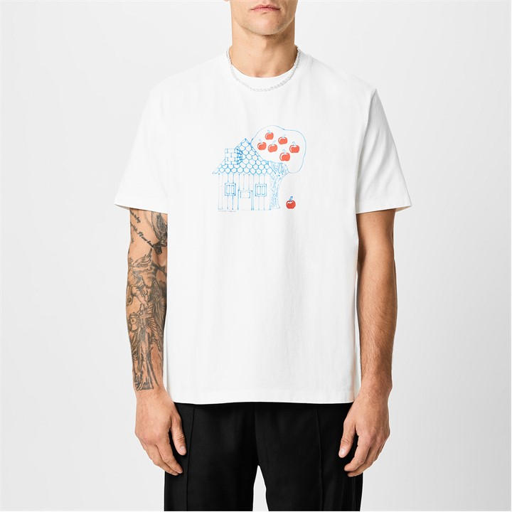 Our Legacy Men's White Box T-Shirt Extra Large