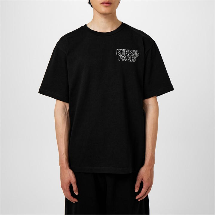 Kenzo Men's Black Logo T-Shirt - XL