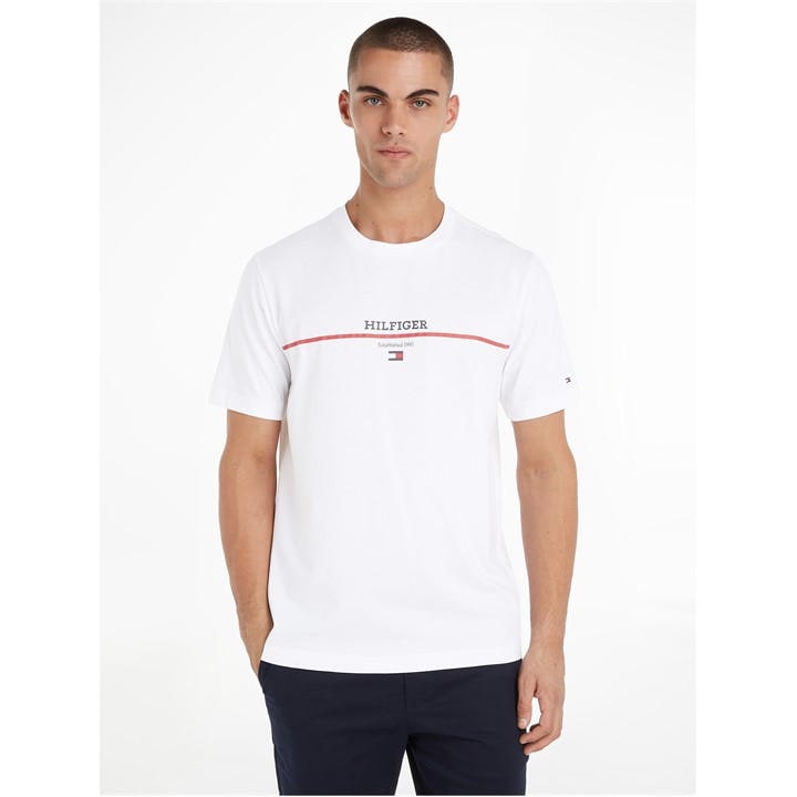 Tommy Hilfiger Cotton Logo T-shirt – White