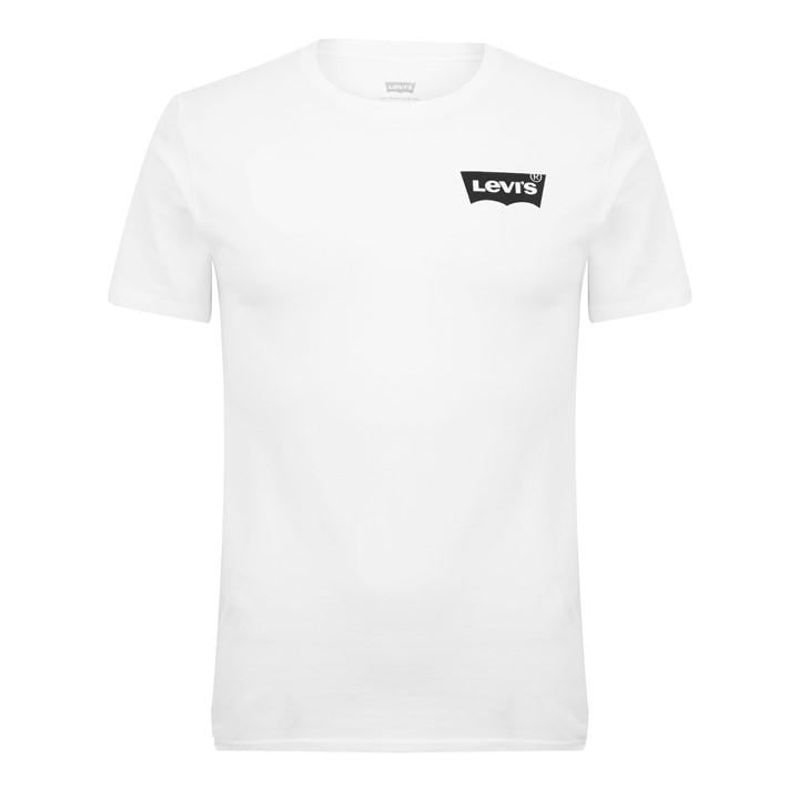 Levis Men's White Varsity Circle T-Shirt - 2XL
