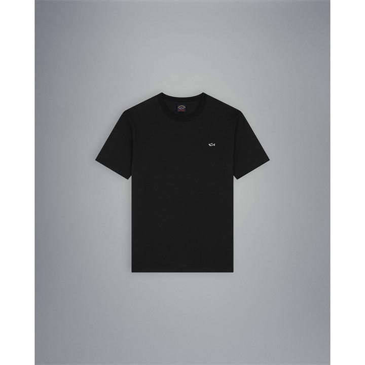 Paul And Shark Men's Black Badge T-Shirt Medium