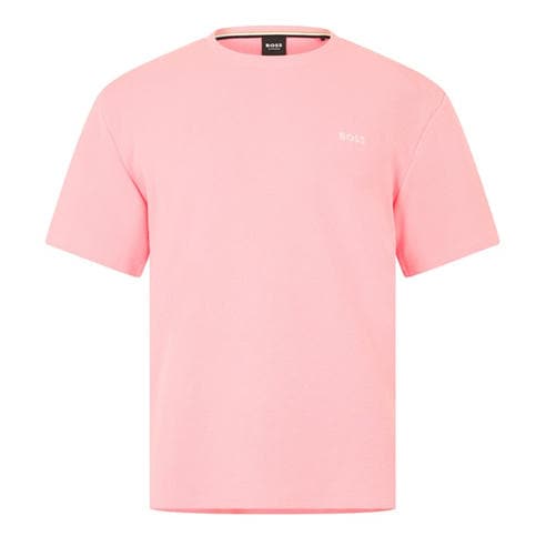 Boss - Mens BOSS Bodywear Waffle T-Shirt with Structured Design