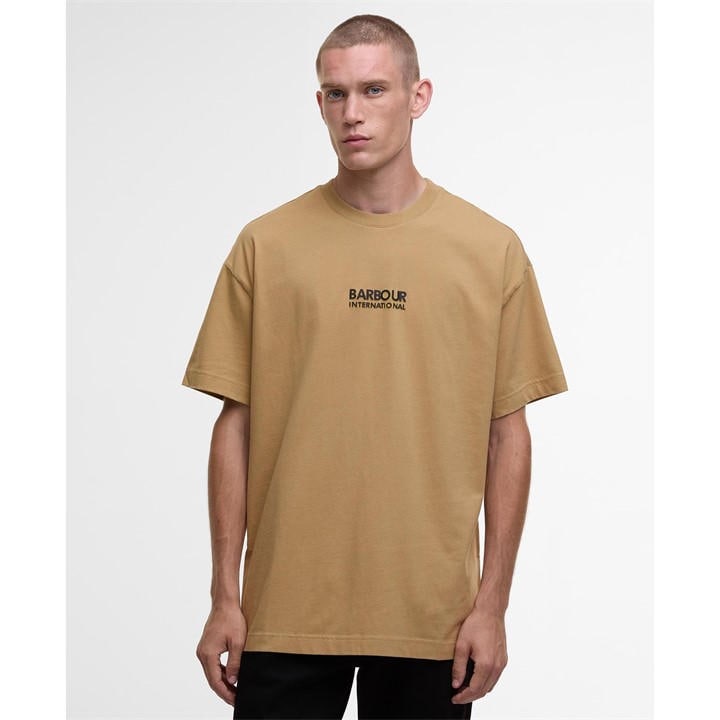 Barbour International Men's Beige Collins T-Shirt