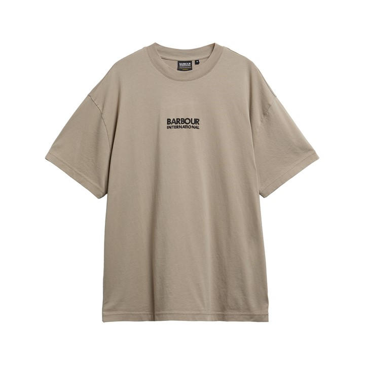 Barbour International Men's Beige Collins T-Shirt