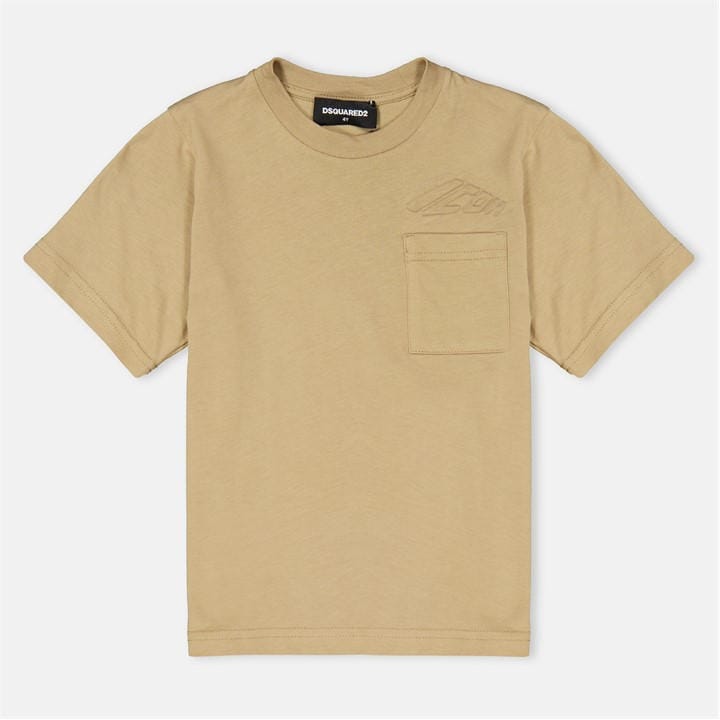Dsquared2 Boys Beige Icon New Generation T-Shirt Juniors Size 9