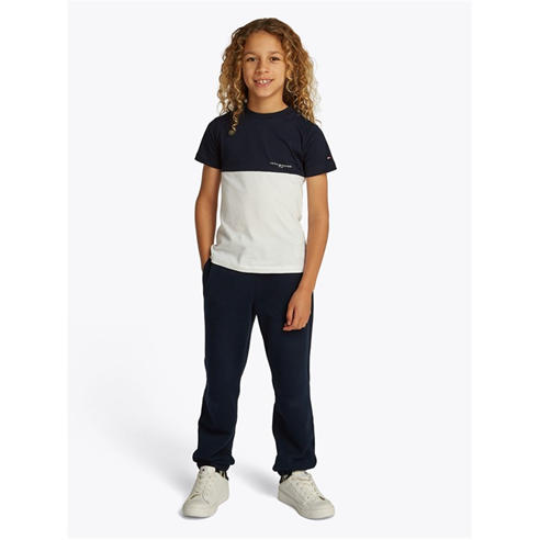 TOMMY HILFIGER - Kids' Mini Corp Colourblock T-Shirt