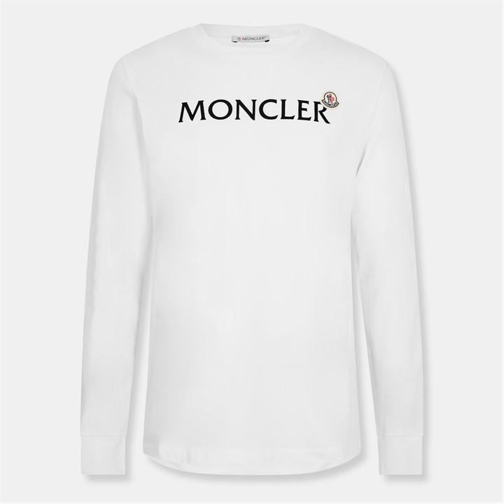 Moncler Men's White Ls T-Shirt Sn62