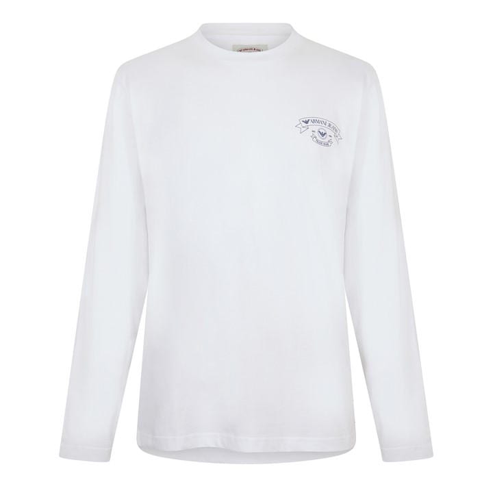 Emporio Armani Men's Black Long Sleeve T-Shirt