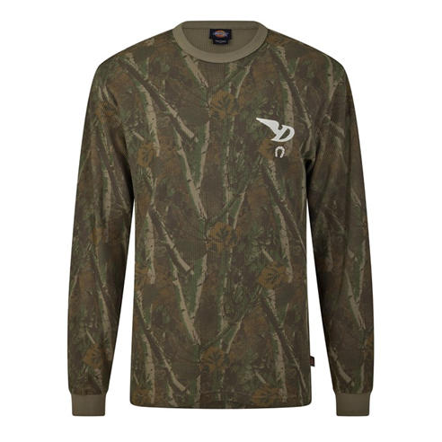 Dickies - Men's Bradenton Cotton Waffle Long-Sleeve T-Shirt