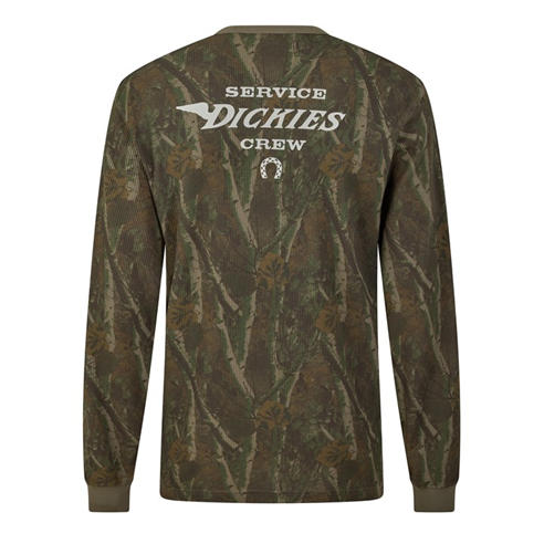 Dickies - Men's Bradenton Cotton Waffle Long-Sleeve T-Shirt