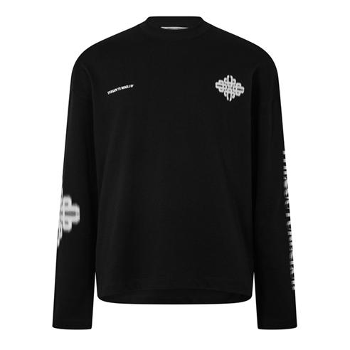 THE COUTURE CLUB - Men's Blurred Long Sleeve T-Shirt