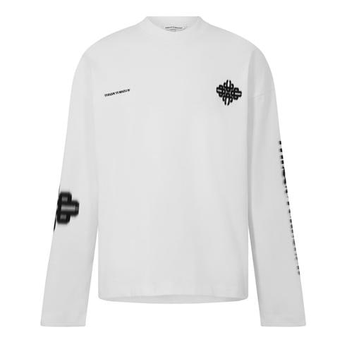 THE COUTURE CLUB - Men's Blurred Long Sleeve T-Shirt