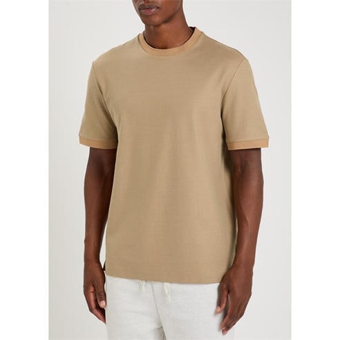 Boss - Men's Handball Taut Short-Sleeve Cotton T-Shirt