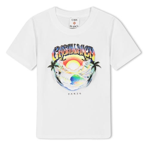 CASABLANCA - Casa Lgo Print Tee Jn63