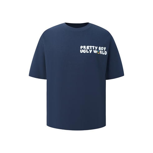 PRETTY BOY UGLY WORLD - The Pretty Boy Ugly World Regular Fit T-Shirt Mens