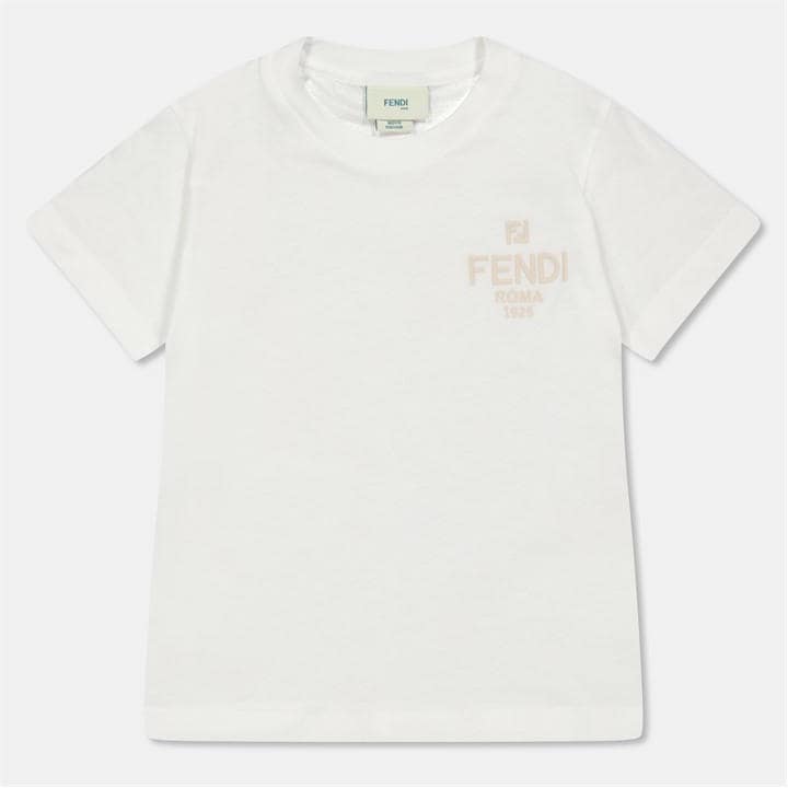 Fendi Unisex Kids Blue Regular Fit T-Shirt