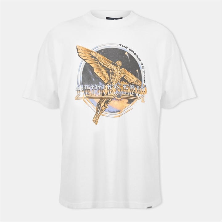 Represent Men's White Rep Golden Tour Tee Sn61