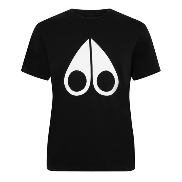 White 160 - MOOSE KNUCKLES - Essential Logo T-Shirt