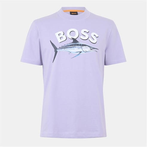 Boss - Men's BOSSfish Cotton Short Sleeve Graphic T-Shirt