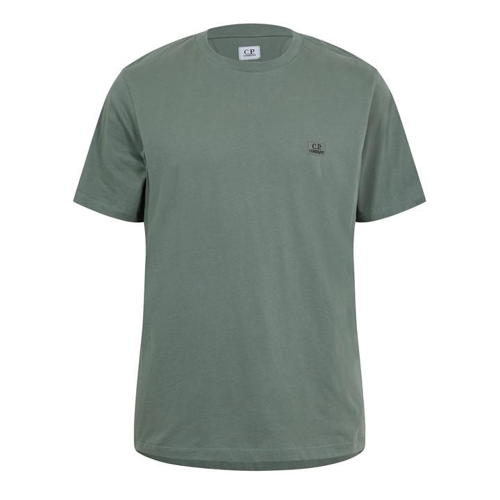 Cp Company Men's Green 30/1 Jersey T-Shirt