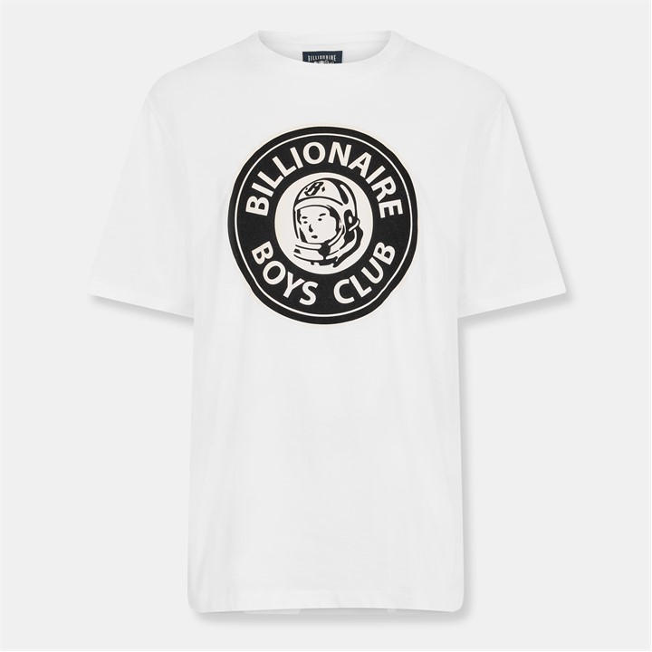 Billionaire Boys Club Men's White Bbc Emblem Tee Sn54 Large