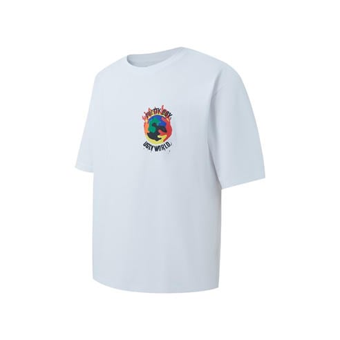 PRETTY BOY UGLY WORLD - The Pretty Boy Ugly World Cotton Crew Neck Oversized Fit T-Shirt Mens