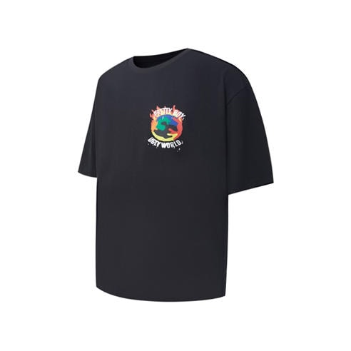 PRETTY BOY UGLY WORLD - The Pretty Boy Ugly World Cotton Crew Neck Oversized Fit T-Shirt Mens