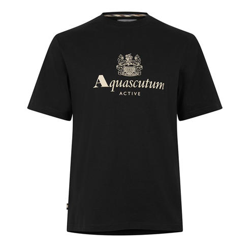 AQUASCUTUM - AquAct Logo Tee Sn62