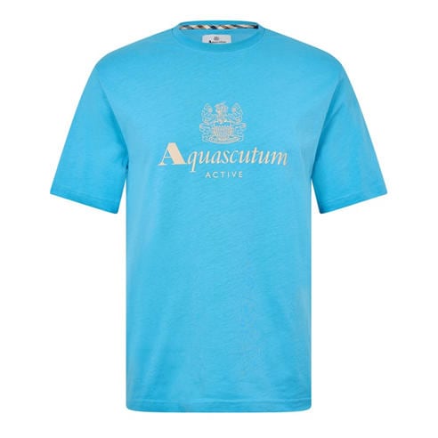 AQUASCUTUM - AquAct Logo Tee Sn62