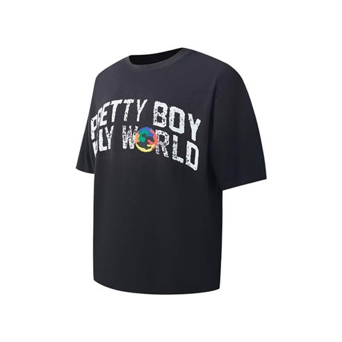 PRETTY BOY UGLY WORLD - The Pretty Boy Ugly World Cotton Short Sleeve Crew Neck T-Shirt Mens
