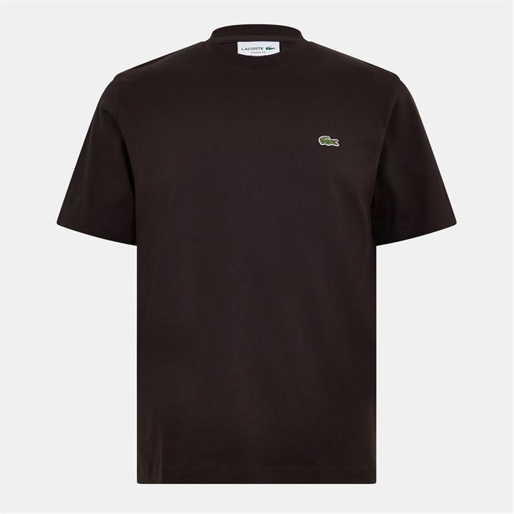 Lacoste Men's Brown Small Logo T-Shirt - XL