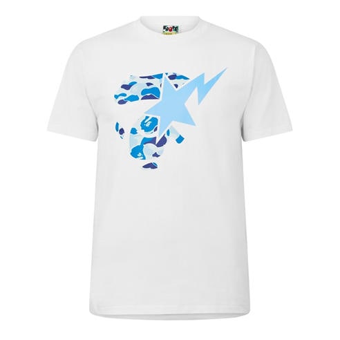 A BATHING APE - Bape Face Sta Tee Sn63