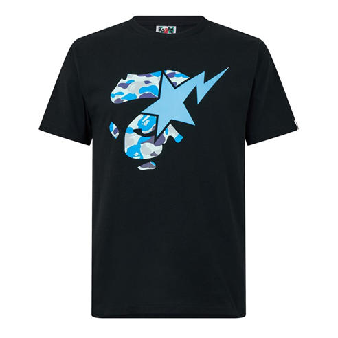 A BATHING APE - Bape Face Sta Tee Sn63