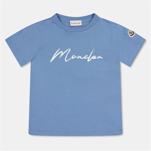 MONCLER - Kids' Script Logo T-Shirt