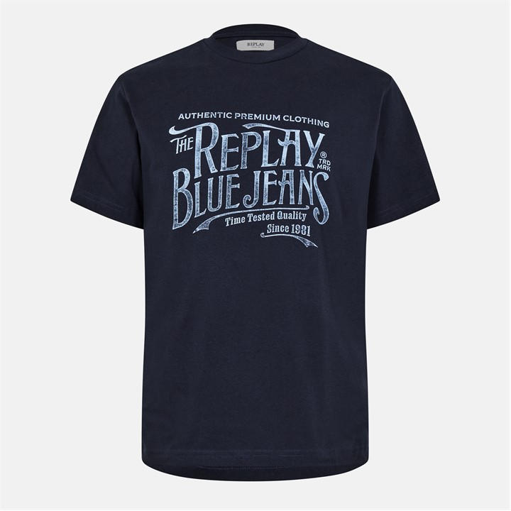 Replay Blue Jeans T-Shirt