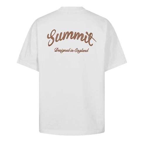 SUMMIT - Men's Chainstitch Oversized T-Shirt