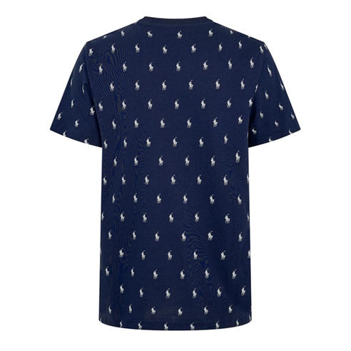 Polo Ralph Lauren - Men's All Over Pony Cotton Short Sleeve T-Shirt