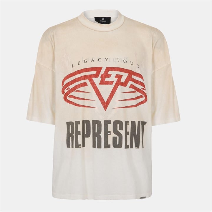 Represent Men's White Rep Living Legcy Tee Sn54 Extra Small