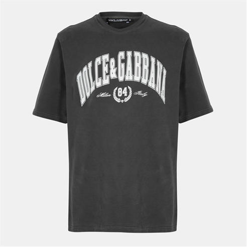 DOLCE AND GABBANA - Men's Varsity T-Shirt