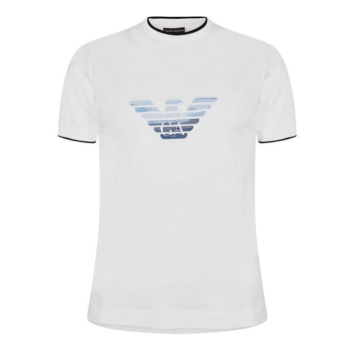 Emporio Armani Men's White T-Shirt - XL