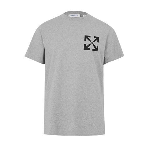 OFF WHITE - Off White Single Arrow Slim Fit T- Shirt