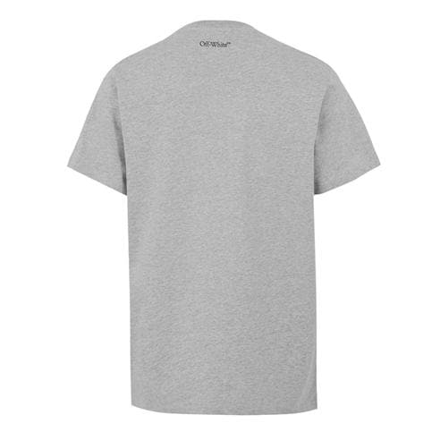 OFF WHITE - Off White Single Arrow Slim Fit T- Shirt