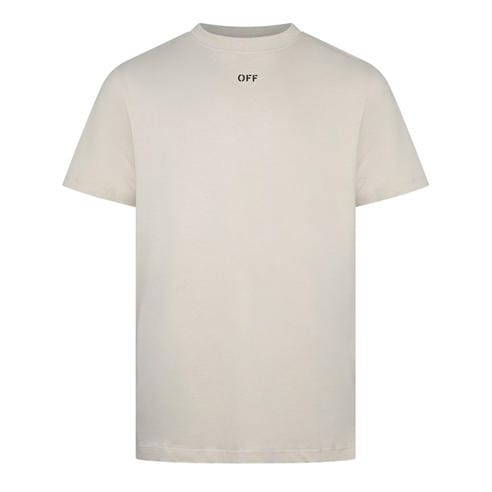 OFF WHITE - Men's Spray Can Arrow Slim-Fit Cotton T-Shirt