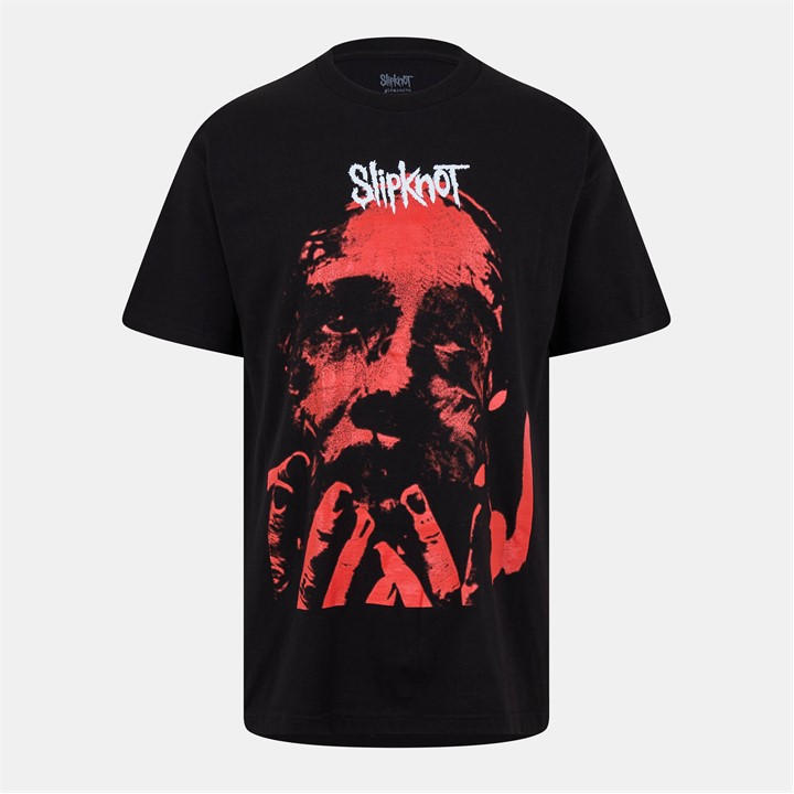 Pleasures Men’s Slipknot Regular Fit T-Shirt – Black