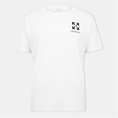 OFF WHITE - Men's Small Arrow Regular Fit T-Shirt