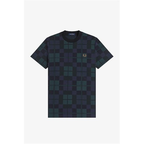 Fred Perry - Men's BlackWatch T-Shirt