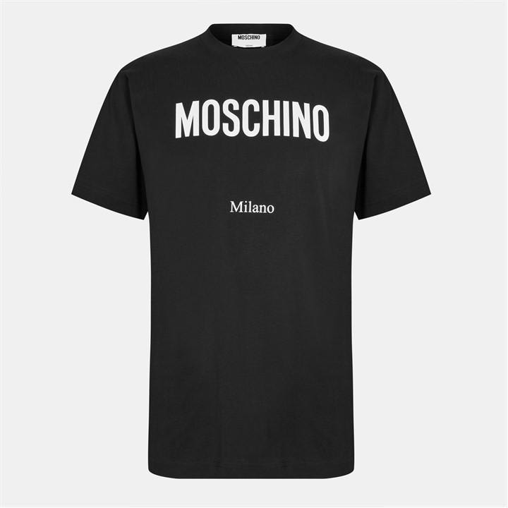 Moschino Men's Black Milano T-Shirt - L
