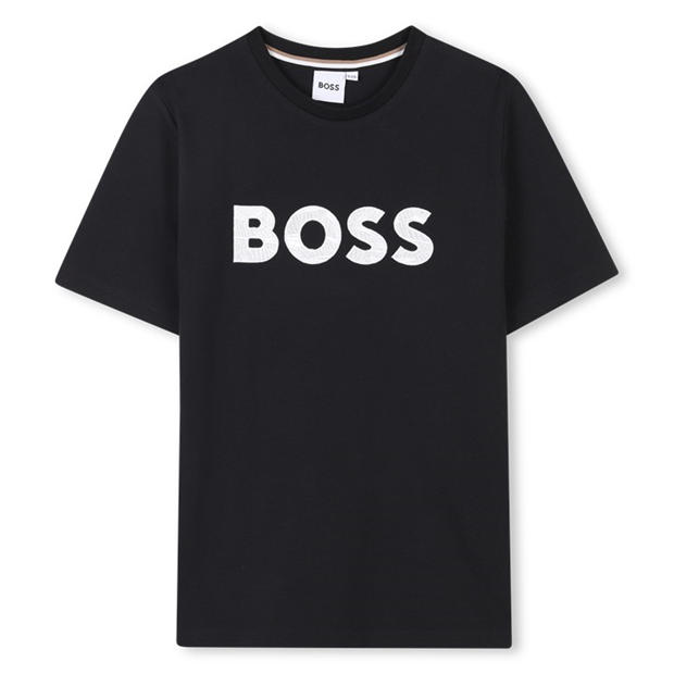 Boss Logo Short Sleeved T-Shirt Juniors,All Products : American Fashion Style Bags On Sale