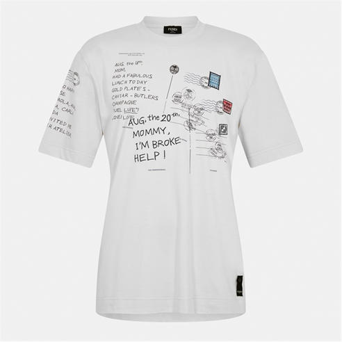 FENDI - Men's Postcard T-Shirt